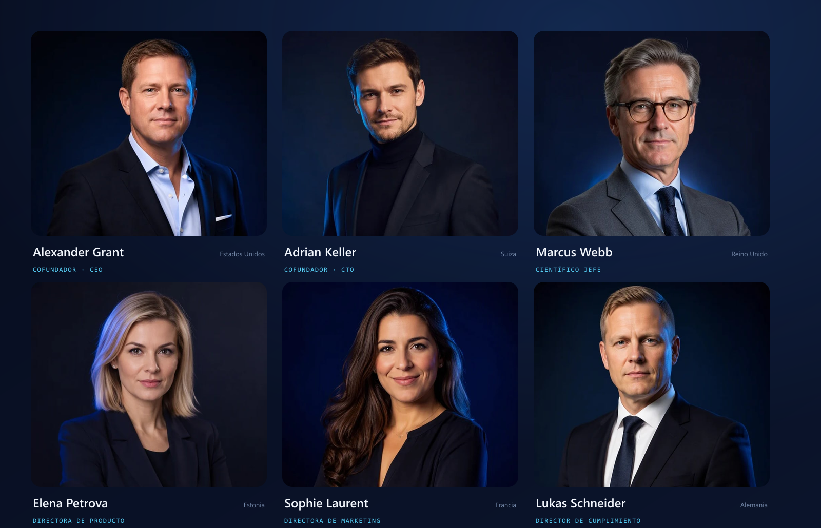 El equipo principal de Synavoryx